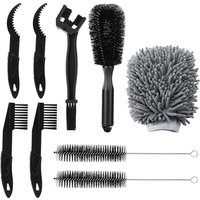 AliExpress NONE 1set Bicycle Cleaning Tool Set Brush Kit for Tires Sprockets Tight Corners Compatible with Bikes Motorcycles
