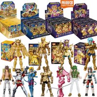 Blokees Gold Saint Building Block Saint Seiya Assembling Toys blind box Shura Aiolo items Assembly Figure fans Birthday Gift