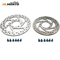 1pcs 120mm 140mm Brake Disc Rotor With Screws For Electric Scooter 6 Hole 37mm Inner Diameter E-scooter Mini Dirt Bike ATV