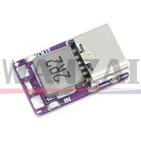 Power Mini 5V lithium battery charging discharging module 3.7V 4.2V18650 lithium battery boost power module Type-C