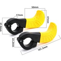 Bicycle handlebars mountain bike handlebars ergonomic mountain bike handlebars thumb sheep horns Slip-resistant wear-resistant