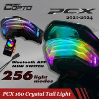 PCX160(21-24) RGB Taillight,Made by High Light Transmittance Acrylic,App Control or Mini Switch, PCX160