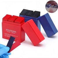 300Pcs/Box Dental Articulating Paper Bite Strips Oral Teeth Whitening Ortho Articulation Paper Dentistry Instrument Materials