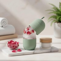 Ice Face Roller Beauty Massage Silicone Ice Mold For Eye Puffiness Ice Facial Roller Shrink Pores Multifunctional Mold