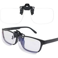 Flip Up Down Clip Presbyopic Glasses Ultra-light with Clip Magnifying Glasses Rimless Optical Lenses Reading Glasses