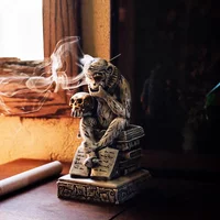 NEIGHBORHOOD GREAT FROG Skull Frog Incense Burner - Trendy Ceramic Incense Box for Light Luxury Home Decor