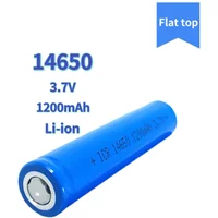 14650 Rechargeable lithium battery 3.7V 1200mAh Charger for Electric toothbrush Toy Flashlight Multimeter Walkie talkie Speakers