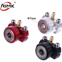 RIMK 6.35mm 1/4" RC Boat Flexible Shaft Bearing Mount Brass Sleeve Fixing Holder for DIY RC Boat Model Spare Accessories