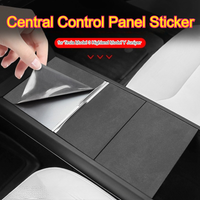 For Tesla Model Y Juniper Model3 Highland Central Control Panel Adhesive Free Sticker Electrostatic Adsorption Console Protector