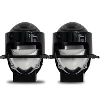 YHKOMS 3 Inch Bi LED Projector Headlights Lenses for Hella LED Lights Projector H4 H11 9005 120W Diode Headlamp Car Accessories