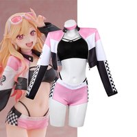 My Dress-Up Darling Marin Kitagawa Racing Suit Anime Cosplay Costume Women's Role Play Outfit for Halloween Party image 4
