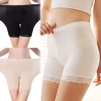 Sexy Women Safety Trousers Lace Trousers Underwear 3 Colors One Sizes Interior Shorts Safety Short Pants Seamless Shorts