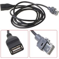 Car Media Central Unit USB Cable Interface Adapter USB Connector Charging Cable Audio Line Adapter Car Media USB Cable