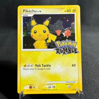 PKM Proxy Cards Venusaur Pikachu Mewtwo Rumble Unseen-forces Dragon Foil Game Collection Cards PTCG Kids Toys