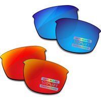 MYCOURAG Replacement Lenses for OAKLEY Sliver Edge OO9413 Sunglasses UV400 Protection Multi-Color Options