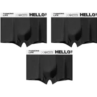 3PCS Men's Ice Silk Panties Boys' Sports Four Corner Shorts boxers Breathable Summer Thin Trend Large Size Pants