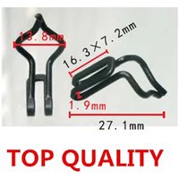 30x/ 100x Fits For Dodge Charger Coronet Ford Mustang Door Panel Wire Clips, Black Metal