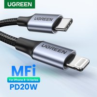 UGREEN MFI PD20W For USB C To Lightning Cable Fast Charging For iPhone 14 13 12 11 Apple iPad Charger Data Line 25cm 150cm 1m 2m