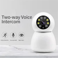 Wireless Security Camera PTZ Surveillance Full Color Night Vision Protection HD Camera Wireless Baby Monitor Smart Home