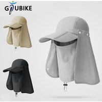 GTUBIKE Fishing Cap Windproof And Face-protecting Hat Outdoor Sports Climbing Cycling Breathable Facemask For Women And Men