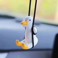 Car decorative swing duck, rearview mirror decoration item for the car, car hanger