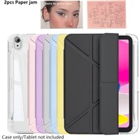 Y Shaped Case for iPad Mini/Air/Pro 8.3 9.7 10.210.9 11.0 12.9 13.0, Y-Shaped Stand Case with Pencil Holder, Auto Wake Sleep