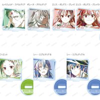 10CM Charm Anime Mushoku Tensei Acrylic Stand Model Keychain Cosplay Characters Ornament Accesorios Goods Collection Gifts