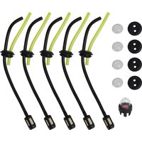 9/14pcs Petrol Filter Kit Rubber Grommet Seals Fuel Hose Set For Brush Cutter Lawn Mower Garden Machines Accessory