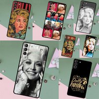 Dolly Parton Case For Samsung Galaxy S26 Ultra S24 S23 S22 S21 S25 Ultra S10 S20 Plus S25 FE Phone Cover