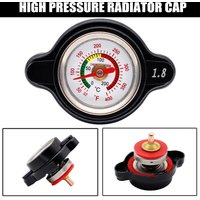 Temperature Gauge Radiator Cap For Honda Kawasaki Yamaha Suzuki Mitsubishi Polaris Ranger Motorcycle Car 1.8 Bar 25.6Psi Replace