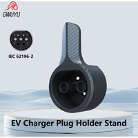 GWUYU Type 2 EV Charging Cable Wall Mount Holder EU Standard Wallbox Cable Organizer Fixed Bracket
