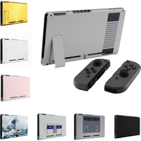eXtremeRate Custom Console Back Plate with Kickstand DIY Replacement Housing Shell Case for Nintendo Switch Console
