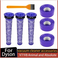 HEPA-Vorersatzfilter für Dyson V8 V7 Absolute Animal Motorhead Akku-Staubsauger ersetzt Teil # 965661 -01 & 967478 -01