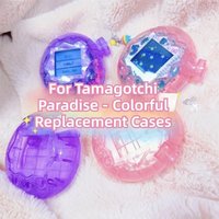 Colorful Shell Replacement Premium Hard Shell Crystal Replacement Case Parts Transparent for Tamagotchi Paradise