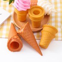 Fake Ice Cream Cone Model Simulation Cake Artificial Food For Dessert Shop Window Display Props Party Decor 6pc/lot