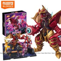 Blokees Building Block Man Ultraman Classic Fierce Fighting Super Fusion Monster Gift Box Assembled Movable Collect Toys