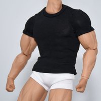 VTOYS GWToys G001 1/12 Male Soldier Slim Tank Top T-Shirt Panties Shorts Printed Trousers Model for 6'' TBL Action Figure Body