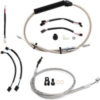 Mokitdora 12/14/16" Handlebar Extension Cable Kit for Harley 2018-2025 Softail Street Bob Fat Boy Heritage Breakout with ABS