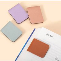 Fashionable solid color bookmark, simple magnetic bookmark, for classmates, suitable as a school start gift,Christmas gift.