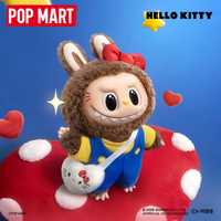 New POP MART The Monsters Labubu X Sanrio Characters Series Blind Box Cartoon Anime Figure Mystery Box Desktop Toy Birthday Gift