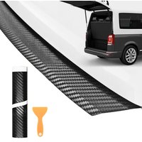 Trunk tailgate Outer pedal 4D carbon fiber sticker thickened proctect sticker car Rear Bumper guards Tool for VW T5 T6 2003-2025