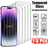 Tempered Glass for iPhone 17 15 16 14 13 12 11 pro max screen protector for iphone 17 pro max for iphone 7 8 SE X XS XR glass