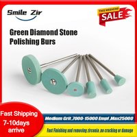 Zirconia Ceramic Diamond Stone Grind Tool Diamond Handpiece Polish Wheel Polisher for dental Laboratory Cutting Zirconia Crown
