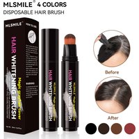 Hair Dye Pen Hair Root Touch Up Black Brown Hair Color Stick Disposable Hair Dye Cream Brush Easy To Carry Magic Stick