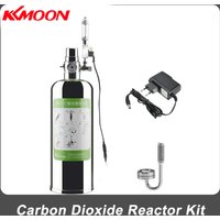 Aquarium Stainless Steel Cylinder CO2 Generator System Kit with Solenoid Valve Bubble Diffuser Carbon Dioxide Reactor Kit
