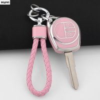 TPU Car Remote Key Case Cover Shell For Suzuki Swift Grand Liana SX4 Window Vitara Amagatarai Alarm Fob Keychain Accessories