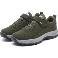 Men's and Women's Hiking Shoes 2025 with Elastic Bands Anti Slip Sports Shoes Comfortable Outdoor Travel Running Shoes Black