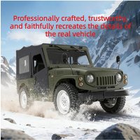 New WPL C84 1/10 RC Off Road Car 4WD Cool LED Lights Remote Control Vehicle Scale Model Toy Perfect Gift for Kids and Adults