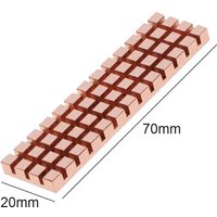 Pure Copper Heatsink Cooler Heat Sink SSD Thermal Pad Rubber Band Computer Cooler Copper Radiator Accessory