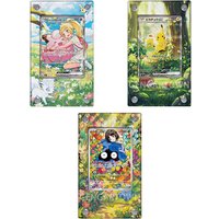 Pocket Monster Lillie Card Display Stand Anime Classic Game PTCG Clefairy Erika Collection Card Acrylic Photo Frame DIY Toy Gift